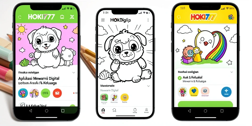 Tampilan antarmuka HOKI777 untuk mewarnai digital yang interaktif.