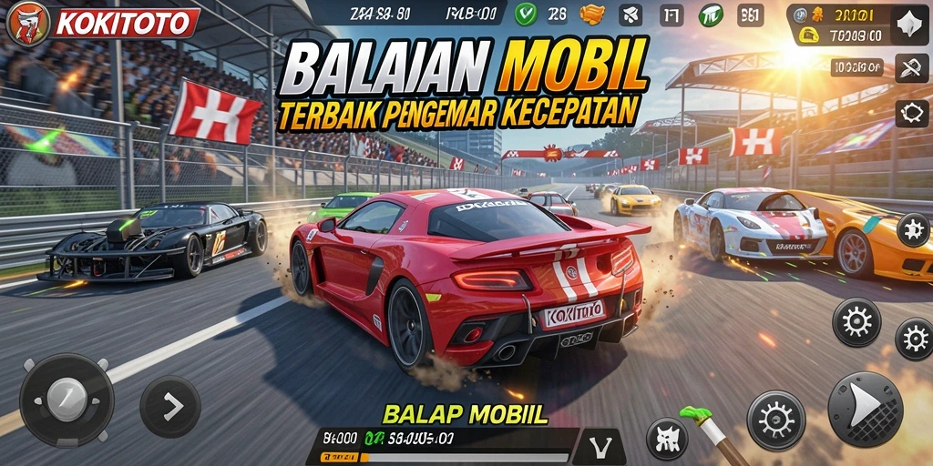 Antarmuka permainan KOKITOTO yang menarik dan intuitif.