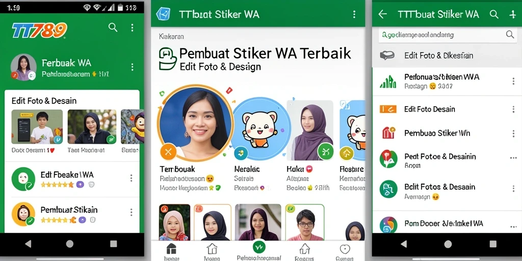 Antarmuka pengguna intuitif TT789 untuk membuat stiker WA.